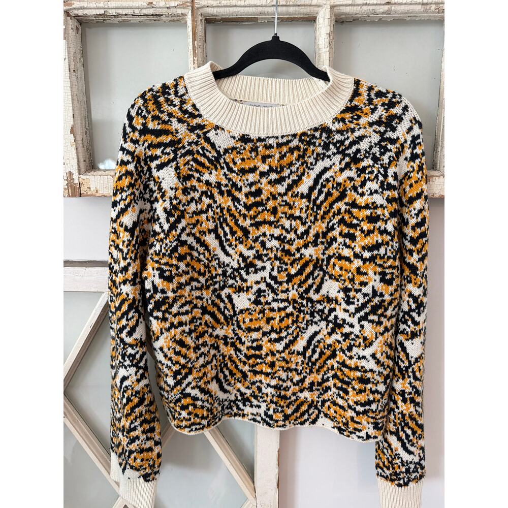 Rachel Comey x Target size XS Animal Print Crewneck Pullover Sweater